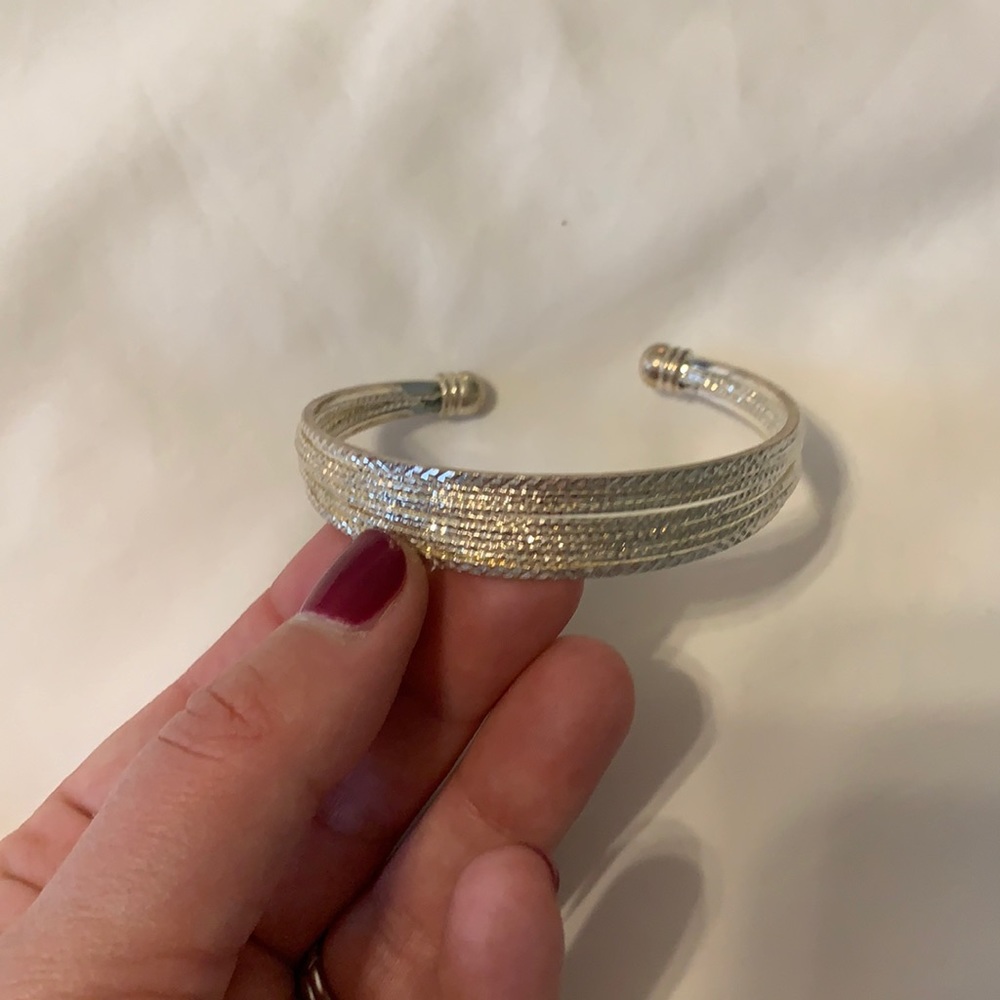 Elegant Sterling Silver Bracelet